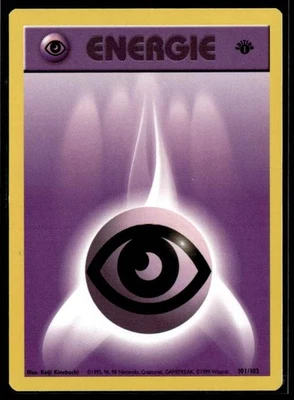 1999 Pokemon Classic - Base Set 1st Edition GERMAN Psychic Energie #101 - Image 1 of 2