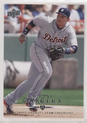 2008 Upper Deck Team Checklist Miguel Cabrera #777 - Image 1 of 2