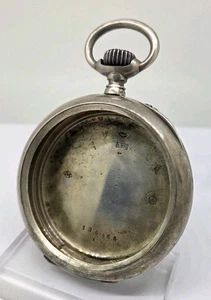 IWC Schaffhausen Silber Gehäuse Für Eine Taschenuhr Ca.  52mm Groß aus 1895 Jahr - Picture 1 of 5