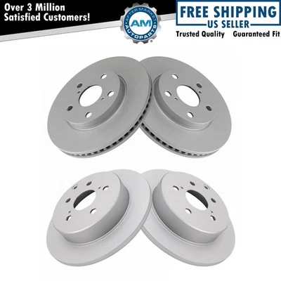 Juego de rotores de freno delanteros y traseros para Toyota Prius V 2012-2017 Foto 1 de 4