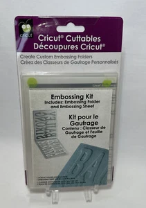 Cricut Cuttables Embossing Kit 1 Acrylic Folder 4.24” X 5.75” New - Picture 1 of 7