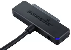Adaptateur de disque dur SSD, HDD 2,5 et 3,5 pouces vers USB 3.1 Gen 1 Type A,1m - Foto 1 di 8