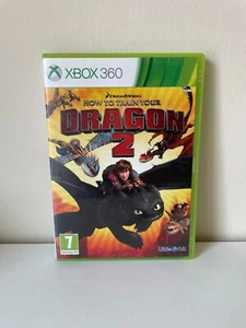 Cómo entrenar a tu dragón 2 completo en muy buena condición Xbox 360 probado PAL franqueo gratuito - Imagen 1 de 3