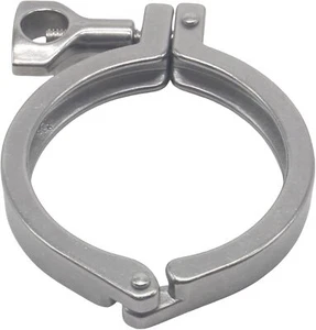 HFS(R) 3" Tri Clamp Clover Single Pin Heavy Duty Stainless Steel 304 - Picture 1 of 9