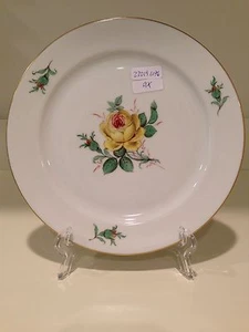 Hochst Gelbe Rose 9er Set Porzellan Teller Made in Germany Neu - Bild 1 von 11