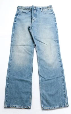 Guess USA Men's Gusa Embellished Flare Jean CD4 Used Indigo Wash Size 32 NWT - Image 1 of 4