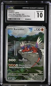CGC 10 - Carte promozionali Koraidon 014 Pokemon Sv: Scarlatto e Viola Holo - Foto 1 di 3