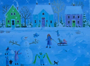 .PUZZLE.....JIGSAW.....LEO...Snow  Day..500pc.....Sealed. - Picture 1 of 1