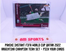 ARGENTINA CHAMPION TEAM SET. FIFA WORLD CUP 2022 INSTANT PANINI. PICK YOUR CARD