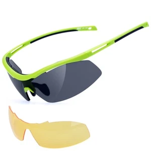 MEETLOCKS Polarized Photochromic Sunglasses Double Lens Bicycle Cycling Glasses - Picture 1 of 11