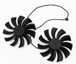 Pair Fans Cooling Fan For EVGA GeForce GTX 1080 1070 1070Ti ACX3 PLD10015B12H - Bild 1 von 6