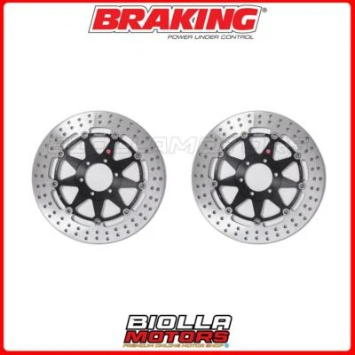 KIT DISCHI FRENO BRAKING VICTORY HIGH-BALL ABS 1731 2016 -  ANTERIORE + POSTERIO Foto 1 de 4