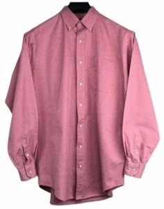 Daniel Cremieux Shirt Mens Medium Long Sleeve Pink Button-Down 100% Cotton - Picture 1 of 5