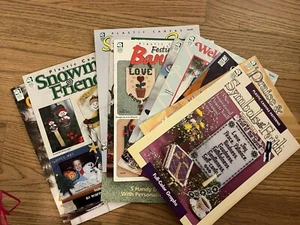 PICK YOUR PATTERN - HOUSE OF WHITE BIRCHES PLASTIC CANVAS LEAFLETS - 10/14/2023 - Picture 1 of 27