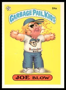 1986 Topps Garbage Pail Kids Serie 3 #84a Joe Blow 1 estrella* Casi nuevo o mejor - Imagen 1 de 2