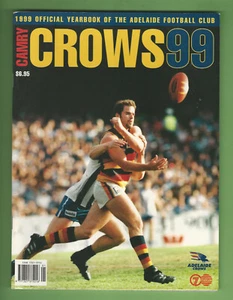 #OO. AFL ADELAIDE CROWS MAGAZINE - 1999 YEARBOOK, CROWS TEAM PINUP - Bild 1 von 2