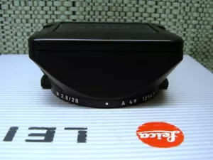 Leica 12547/14013 - Leica Gegenlichtblende-M 2.8/28mm A49 "mit Deckel" -RAR! - Bild 1 von 5