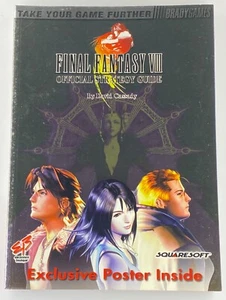 Final Fantasy VIII 8 Official Strategy Guide Brady Games (1999, Trade Paperback) - Picture 1 of 11