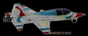 T-38 TALON 1974-81 US AIR FORCE THUNDERBIRDS HAT PIN NELLIS AFB AIRSHOW PILOT - Picture 1 of 24