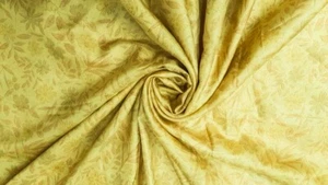 Pure Silk Fabric By The Yard Dress  Making Cloth Collage Vintage MaterialPSF1506 - Picture 1 of 7
