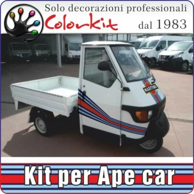 Livrea Martini Racinge per Ape car Piaggio - by Colorkit 001486 - Imagen 1 de 4