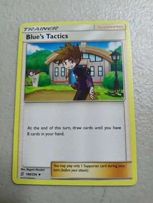 Pokémon TCG Blue's Tactics Unified Minds 188/236 Regular Uncommon 2019 - Image 1 of 2