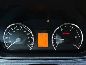 Per VW Crafter / LT3 06-13 Anillos pulidos de aluminio para juego de indicadores - Picture 1 of 8