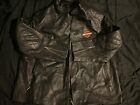 HARLEY DAVIDSON LEATHER MOTORCYCLE JACKET EXCELLENT SIZE XL OR XXL