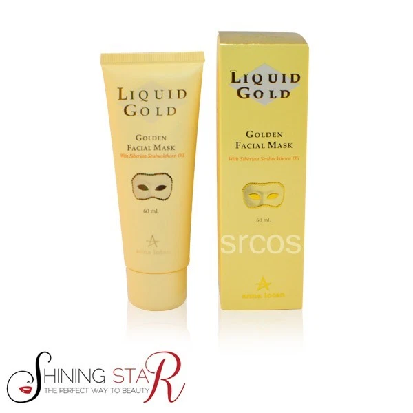 Anna Lotan Liquid Gold Golden Facial Mask 60ml 2fl.oz Brand New - Image 1 of 1