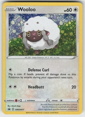 Wooloo - Promoción Varios Cartas y Productos SWSH011 Pokemon (General Mills) Foto 1 de 2