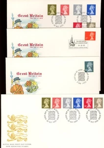 1993-1996 Definitive FDCs x 25 all different. - Picture 1 of 6