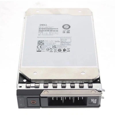 Disco duro Dell 12 TB SATA 6G 7200 para Poweredge R740 R740XD T440 T640 Foto 1 de 2