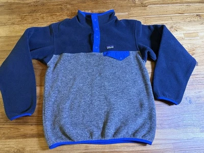 Pullover Patagonia Niños Niños Ligero Synchilla Snap-T Talla Grande (12) Azul Foto 1 de 4