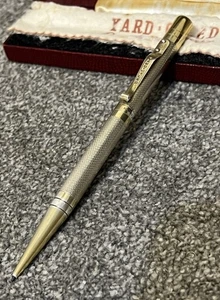 HERVORRAGENDER 1995 YARD O LED STERLINGSILBER VERMEIL BLEISTIFT - FAST NEUWERTIG - GERSTENKORN - VERPACKT - Bild 1 von 11