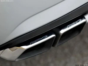 Auspuff Endrohrblende für Mercedes Benz CLS E Klasse C219 C218 W212 W221 AMG - Bild 1 von 9