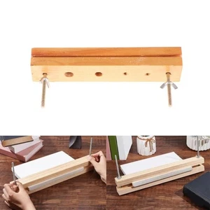 Wooden Bookbinding Press Paper Press Machine Durabe DIY Bookbinding Home - Picture 1 of 6