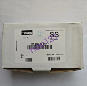 8A-B8LJ2-SSP Ferrule Ball Valve Brand New DHL/FedEx - Picture 1 of 4