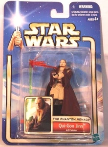 2002 Star Wars: AOTC Hasbro Action Figure - QUI-GON JINN (JEDI MASTER) Series 2 - Picture 1 of 2