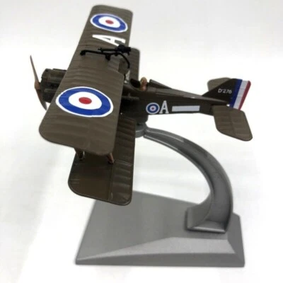 1:72 Alloy Diecast RAF S.E.5a Biplane Fighter Aircraft Model Military Collection - Image 1 of 4