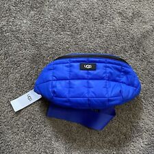 UGG Gibbs Belt Bag Puff Azul Blue Purse Handbag Fanny Pack New with Tags