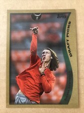 2021 Topps X Trevor Lawrence Rookie Card #30 “1998 Topps Football"