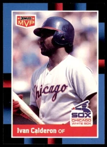 1988 Donruss Ivan Calderon A Baseball Cards #BC-5 - Picture 1 of 2