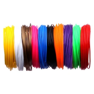100M FILAMENT für 3D Stift PLA 10 Farben 3D Drucker 1.75mm 3D-Pen Starterset Set - Afbeelding 1 van 11