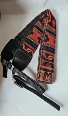 Vintage look Camera Neck Shoulder Strap Woven For Canon Nikon Sony DSLR Hippie - Image 1 of 4