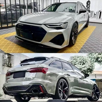 BKM RS6 estilo recambio delantero y trasero y parachoques, se adapta a Audi A6 C8 Allroad 18+ Foto 1 de 4
