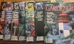 Carolina Gardener Magazine Year 2000 Lot Of 7 Magazines - Picture 1 of 8