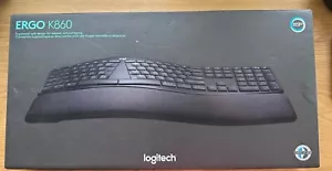 Logitech Ergo K860 Wireless Split Keyboard for Ergonomic Comfort - Picture 1 of 7
