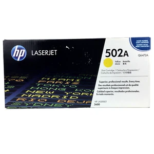 HP 502A Tonerkassette Gelb Q6472A für HP Color LaserJet 3600 OEM - Bild 1 von 4