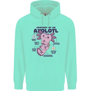 Axolotl Anatomy Childrens Kids Hoodie - Picture 1 of 55