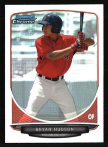 Bryan Hudson 2013 Bowman Chrome Draft Picks & Prospects Refractor #BDPP86